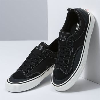 Damske Surf Topanky Vans Canvas Destruct Čierne VA17UEYRK